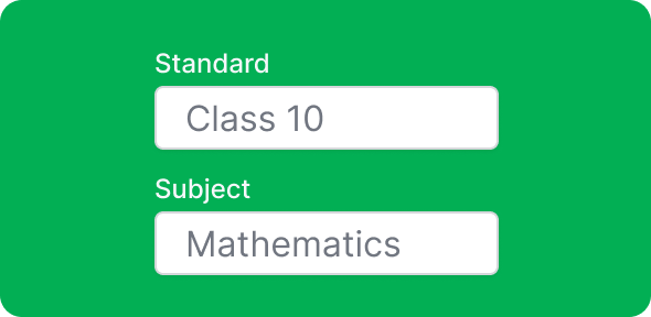 choose class and subject